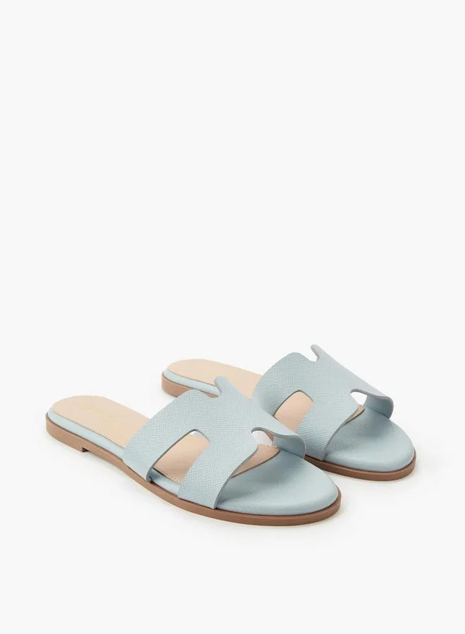 Ss26 Paprika Flat Sandals